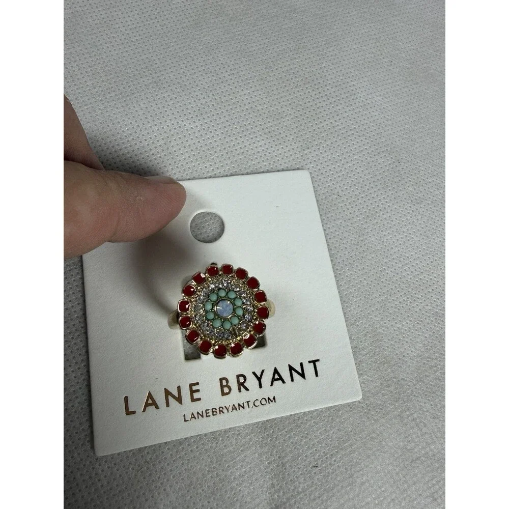 Lane Bryant Bohemian Fashion Ring Gold Plated,New fashion accessory